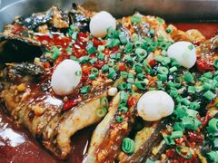 荔枝香辣清江鱼-鱼酷活鱼烤鱼(沈阳大悦城店)