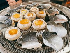 -围炉肉舍•炭烤活鳗•丹东海鲜烤肉(步行街店)