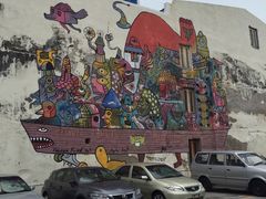 -槟城街头艺术街区