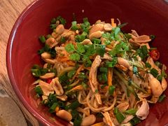 椒麻鸡丝凉面-面上有光