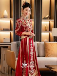 点击看大图 -艾拉·女王婚纱礼服馆