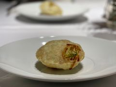 红烧花胶公配葱油饼-二十四单 淮扬新味