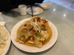 传统锅包肉-黄家饺子东北特色菜馆(湖滨商业街店)