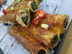 -长青菠菜面·烧烤