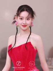 -桃子造型婚纱礼服(凤起广场店)