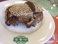 烧饼夹肉-北京小肠陈饭庄(方庄店)