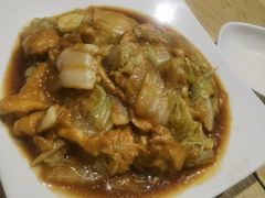 面筋扒白菜-左邻右舍褡裢火烧(石榴园店)