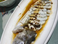 薄盐大鲈鱼-得意楼蒸菜馆