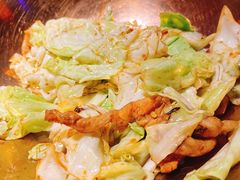 杭州香锅卷心莱-绿茶餐厅(乐峰广场店)