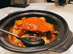 黄金膏蟹焗走地鸡-皇朝会.经典传统粤菜(外滩店)