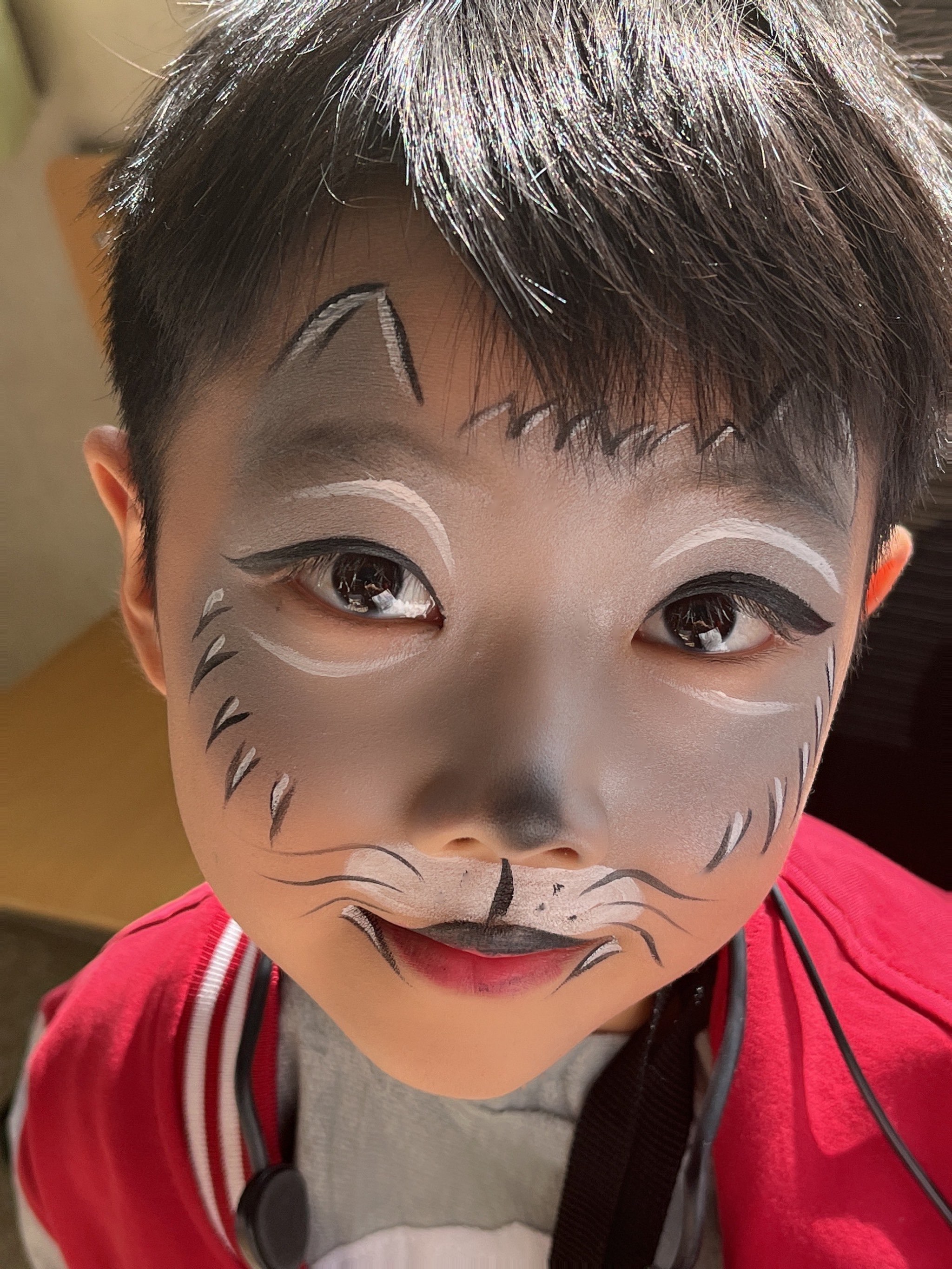 小朋友舞台妆动物妆