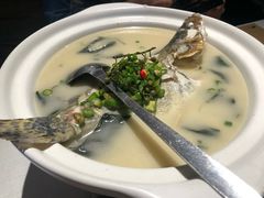 青椒紫苏煮桂鱼-时间仓(月湖公园店)