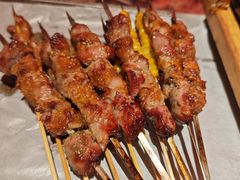 现穿羔羊肉串-火联烧烤(学院路创始店)