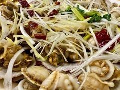 油泼扇贝-1910老鲁味海鲜·戳子肉·青岛菜(金沙滩店)