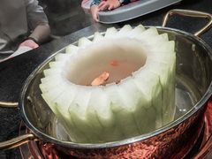 -得意咚瓜·顺德鱼生·冬瓜盅火锅