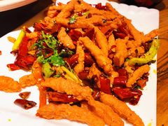 香辣牛肉丝-一盏明灯全素斋(殊像寺店)