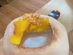 招牌青椰子冻加芒果-广德记·椰子冻手制甜品(福田总店)