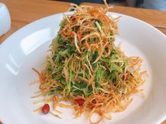 巧拌豆苗-四季民福烤鸭店(前门廊房二条店)