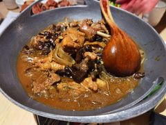 小鸡炖蘑菇-关东小磨东北菜(上海长风大悦城店)