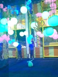 -萌兔星空蹦床撸兔馆