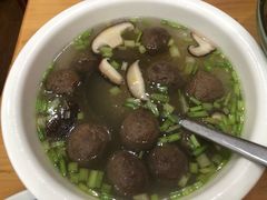 芹菜牛肉丸汤-福祥厦门小馆(舟孟北路店)