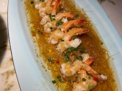 金银蒜蒸凤尾虾-绿茶餐厅(乐峰广场店)