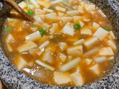 石锅鸡汤豆腐-绿茶餐厅(西单老佛爷店)