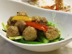 菜远生炒手打鲮鱼球-顺德美的万豪酒店-万豪中餐厅