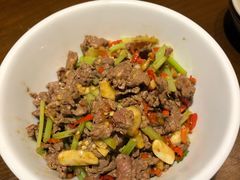 小炒黄牛肉-山涧肴·泉水煮活鱼(坂田店)
