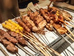 非遗羊肉白串-宝记烧烤·碳锅羊肉·羊蝎子火锅·夜食社(文体路创始店)