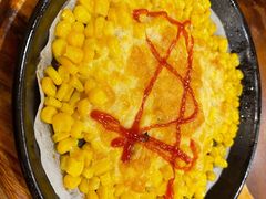 料理烤芝士玉米粒-老东镇啤酒屋海鲜加工·蒸汽海鲜·海鲜烧烤(台东店)