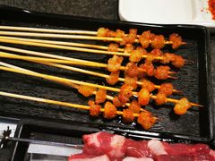 牛油小串（10串）-長壹旋转烤吧 农家鸡火锅