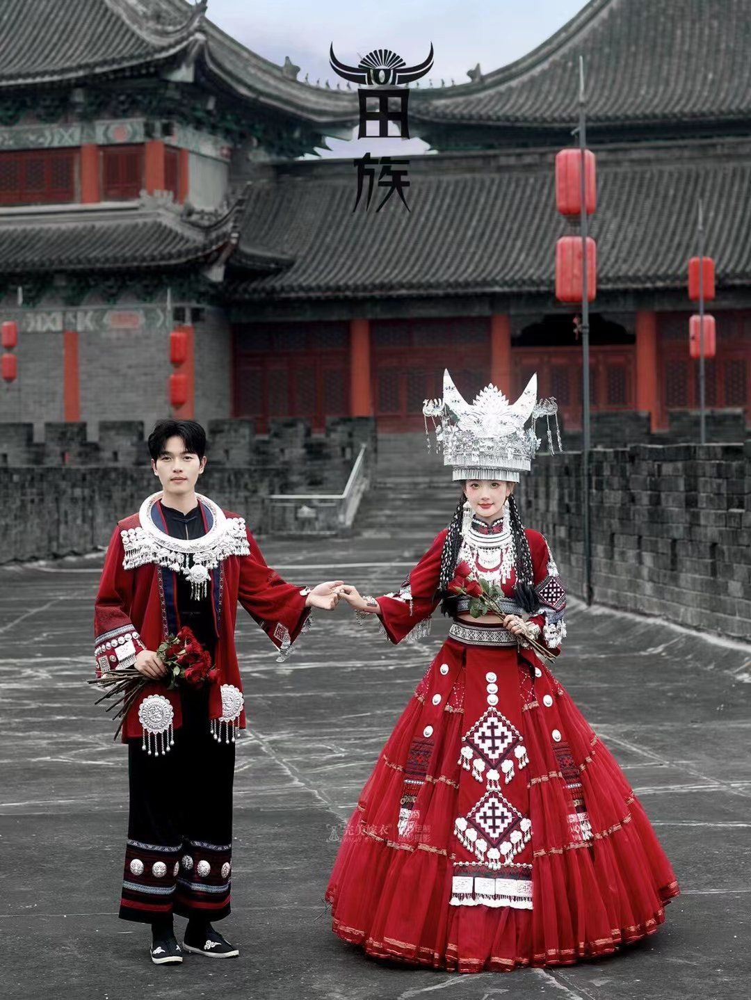 苗族婚纱照,体验不一样的婚纱照