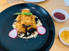 豆皮紫菜卷-朵朵开素食餐厅(后宰门街店)