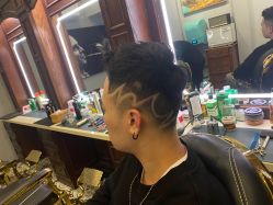 -595barbershop美式油头