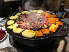 -燚店·铁板鱼蛙·烤肉·烤串(北新桥店)