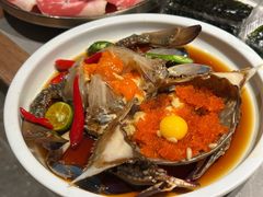 -草家酱蟹炭火烤肉店(珲春南路一店)