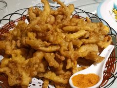 脆炸鲜蘑-苏师傅菜馆(上沙店)