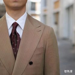 -怒马会 全麻衬西装高级定制