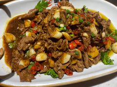 小炒黄牛肉-豫见湘土情(工人路店)