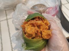 蛋黄肉松青团-许阿姨糕团店(南京总店)
