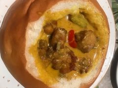 咖喱面包鸡-大树餐厅(红旗街万达店)