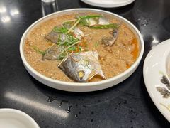 咸黄瓜鱼蒸肉丸子-旺达·福州菜(正大广场店)