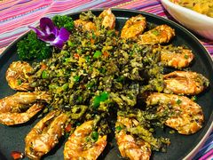 普洱茶焗大虾-香巴拉云南餐厅(华莱坞店)