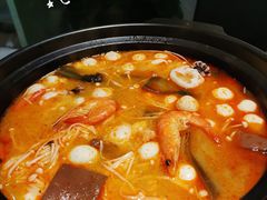 糟粕醋海鲜锅-香香海南菜餐厅