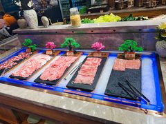 自助取餐区-悦橙烤肉海鲜自助(中央大街店)