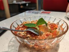 焦糖双色冰粉-鱼酷活鱼烤鱼(南京水游城店)