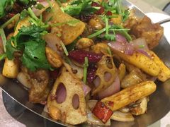 干锅牛蛙-乾隆美食·本帮菜(黄河路店)