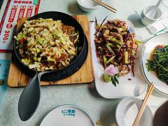 -二姐家三个拿手菜·大馅锅贴王(黄河道店)