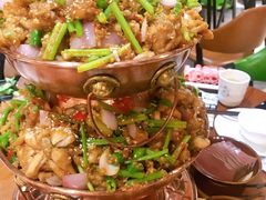 -渝胖子老城区炭火蛙锅(临城店)